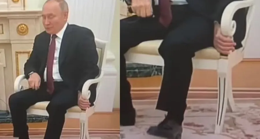 Путин, ноги